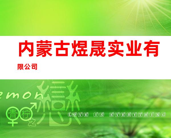 内蒙古煜晟实业有限公司